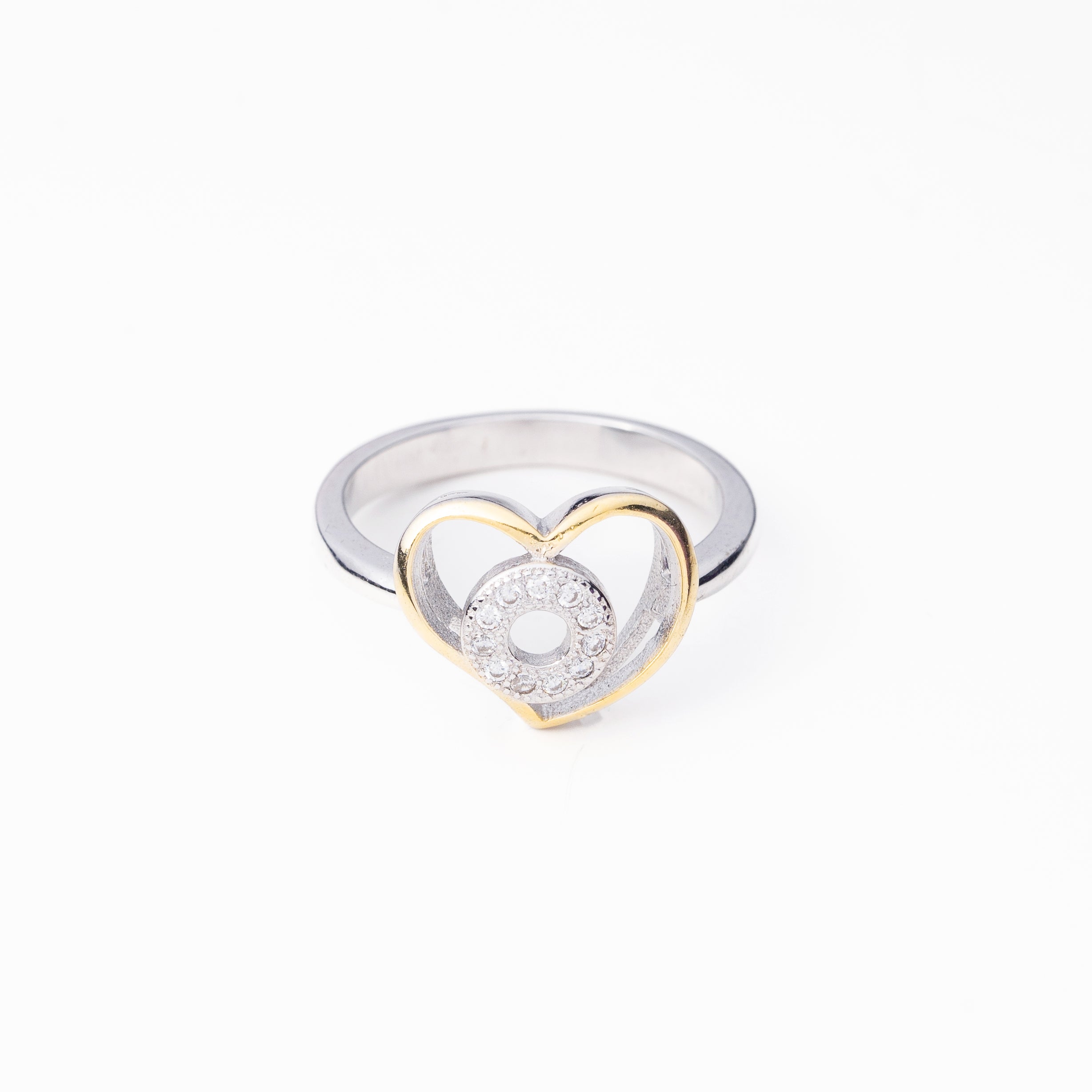 Heart Lined Ring